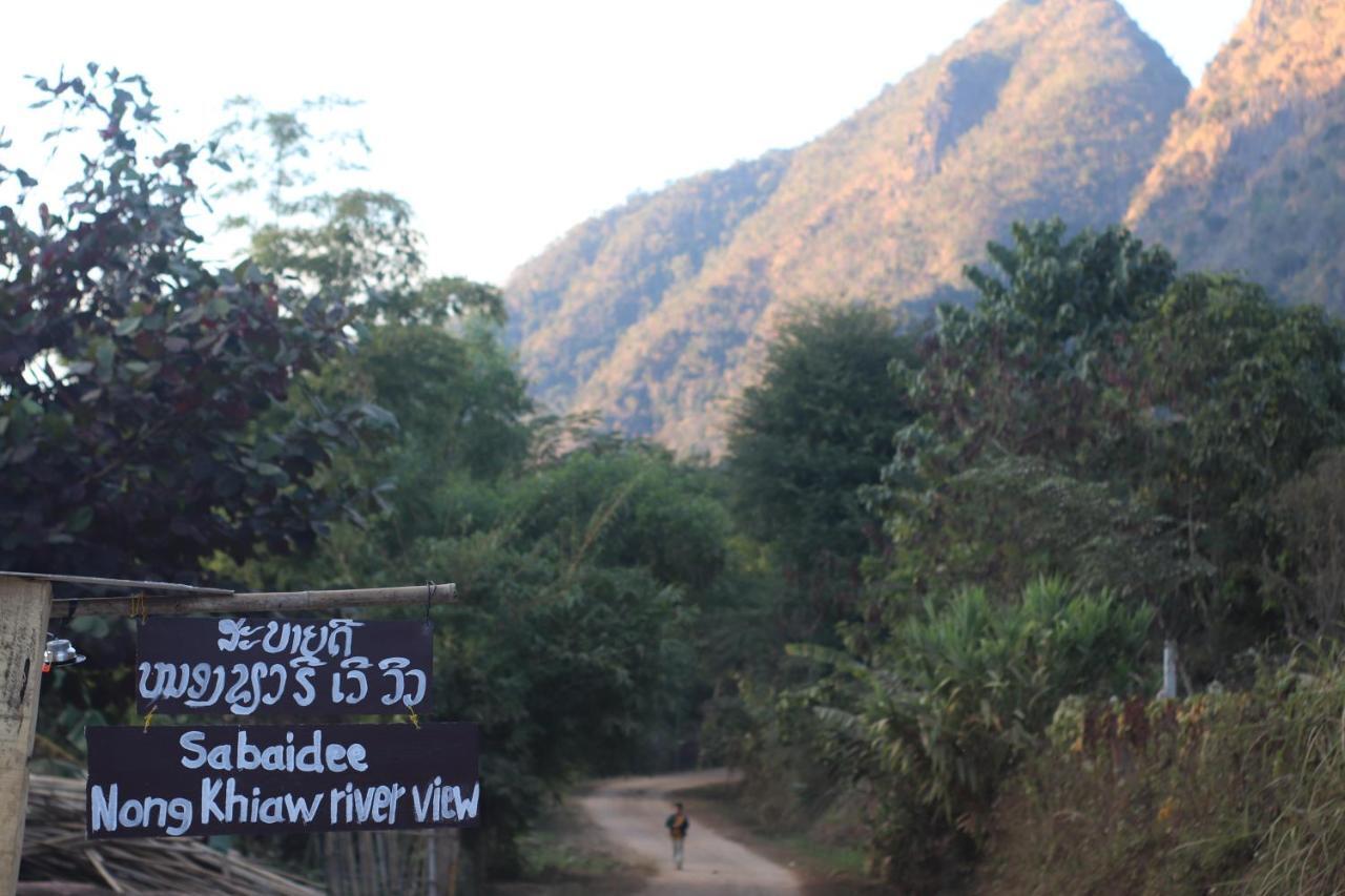 Sabaidee Nongkiaw River View Hotell Nongkhiaw Eksteriør bilde